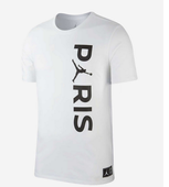 Biała koszulka Nike Paris Saint-Germain Wormark BQ4277-100