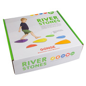 Kolorowe kamienie rzeczne (ścieżka sensoryczna) Gonge River Stones