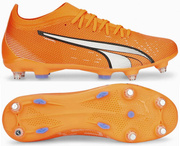 Pomarańczowe buty wkęty piłkarskie Puma Ultra Match MxSG 107216 01