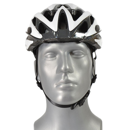 KASK ROWEROWY REGULOWANY DUNLOP MTB R.S (53-55CM) BIAŁY PERŁOWY