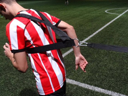 Czarny pas do treningu szybkościowego Yakimasport 100005