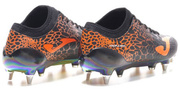 Czarno-pomarańczowe buty piłkarskie Joma Propulsion Lite 801 SG