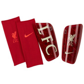 Czerwone ochraniacze piłkarskie Nike Mercurial Lite FC Liverpool DD1506 687