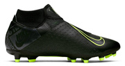 Czarne buty piłkarskie Nike Phantom Vision Academy DF FG/MG AO3258-007