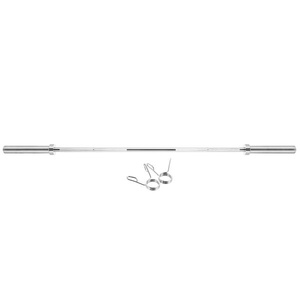 GOP180 (+ZACISKI) GRYF PROSTY OLIMPIJSKI 14KG 1800MM HMS