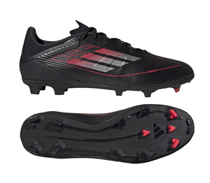 Czarno-czerwone buty piłkarskie Adidas F50 League IE1294