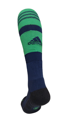 Granatowo-zielone getry piłkarskie Adidas X57415