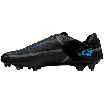 Czarne buty piłkarskie korki Nike Phantom GT2 Academy Flyease DH9638 004