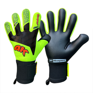 Seledynowe rękawice bramkarskie 4Keepers Elite Venom