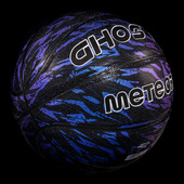 Piłka koszykowa Meteor Ghost niebieski 7