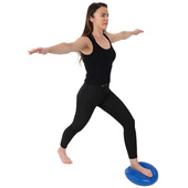 DYSK PODUSZKA SENSOMOTORYCZNA Z POMPKĄ 33CM RÓŻOWY ENERO FIT