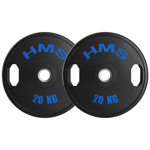 TOG20 2 x 20 KG TALERZ OLIMPIJSKI OGUMOWANY 2 x 20 KG HMS