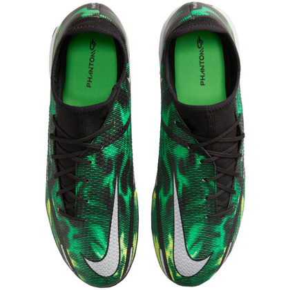 Czarno-zielone buty piłkarskie halówki Nike Phantom GT2 Academy DM0720 003