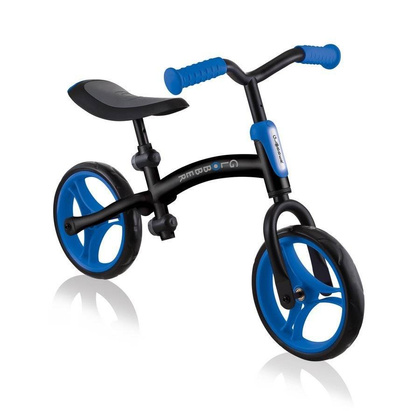 Czarno-granatowy rowerek biegowy Globber Go Bike Duo 614-100