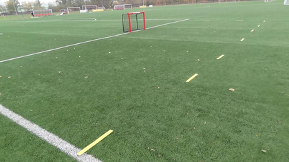 Niebieskie znaczniki pola płaskie Yakimasport 100636