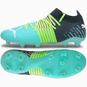 Turkusowo-czarne buty piłkarskie Puma Future Z 3.2 FG/AG 106486 02