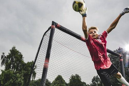 Bramka piłkarska Hudora Pro Tect 3x2 m (76915)