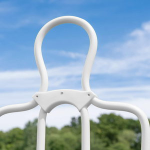 Mur piłkarski AirFlow, 180cm, Pasywny obrońca Biały