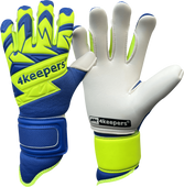Niebiesko-seledynowe rękawice bramkarskie 4Keepers Equip Breeze NC - Junior