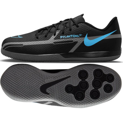 Czarne buty halówki Nike Phantom GT2 Academy DC0816 004 - Junior
