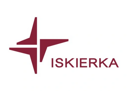 Białe getry skarpety piłkarskie Iskierka