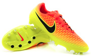 Czerwono-żółte buty piłkarskie Nike Magista Orden FG 651329-807