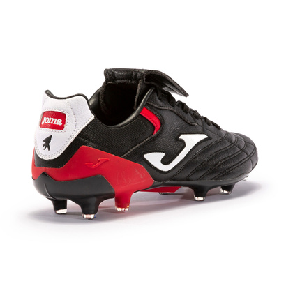 Czarno-czerwone buty piłkarskie Joma Aguila Cup 2301 ACUS2301FG