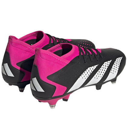 Czarno-różowe buty korkI wkręty Adidas Predator Accuracy.3 GW4620