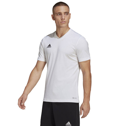 Biało-czarny strój sportowy na WF Adidas Entrada 22 HC5071 + H57504