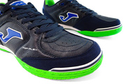 Granatowo-zielone buty piłkarskie na halę Joma Top Flex 903 Sala