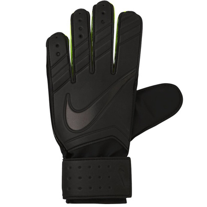 Czarne rękawice bramkarskie Nike Jr GS0331-011 rozmiar 4