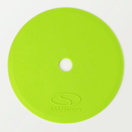 Płaskie znaczniki pola - okrągłe 15 cm - 12x zielony SMJ sport ZPO-G