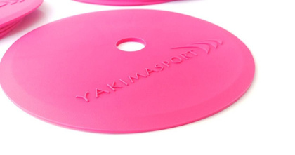 Różowe znaczniki pola płaskie (maty znakujące) 100581 - zestaw 10 szt.