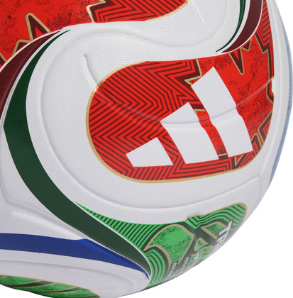 Kolorowa piłka nożna Adidas Fifa World Cup 2026 Trionda League JD8045 + pudełko