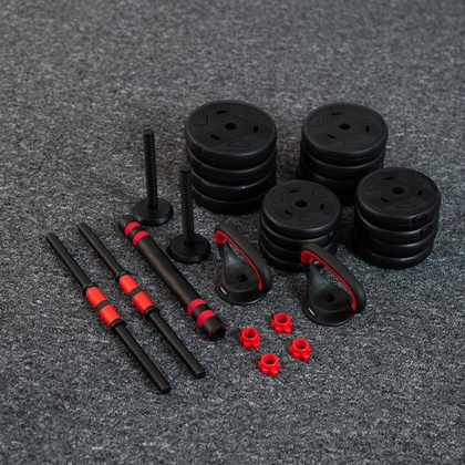 SGN120 PRO SET 6W1 ZESTAW CIĘŻARÓW 20KG HMS