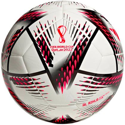 Biała piłka nożna Adidas Al Rihla Club Fifa World Cup 2022 H57778