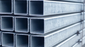 Słup stalowy pośredni piłkochwytu 80x80x2 L=4800 ocynkowany