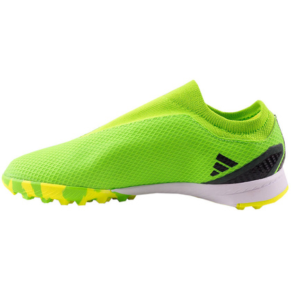 Zielone buty turfy Adidas X Speedportal.3 LL GW8476 - Junior