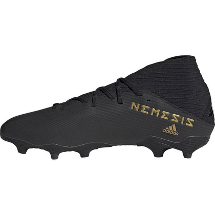 Czarne buty piłkarskie korki Adidas Nemeziz 19.3 FG F34390