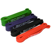 Taśma treningowa Power Band opór 16-39 kg 3,2 cm fioletowa Legend