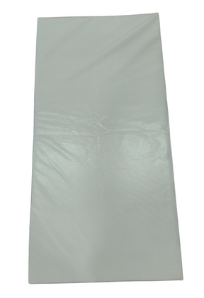 Szary materac gimnastyczny 200 x 100 x 5 cm R80 z uchwytami