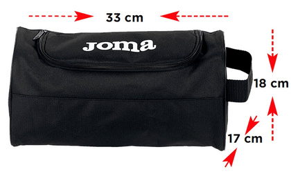 Czarna torba na buty Joma Shoe Bag 400001.100