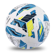 Biało-niebieska piłka nożna Zina Mundo Junior 290g A02700-104