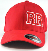 Czerwona czapka z daszkiem FlexiFit Yupoong Resovia Rzeszów