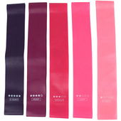 ZESTAW GUM DO ĆWICZEŃ FITNESS CROSSFIT MINI BAND 5W1 ENERO FIT