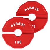 TSN100 2 x 1 KG TALERZ NA SPRZĘT DO TRENINGU SIŁOWEGO I FITNESS TYPU NAKŁADKA 2 x 1 KG HMS