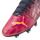 Fioletowo-czarne buty piłkarskie Puma Ultra 3.4 FG/AG 106699 03