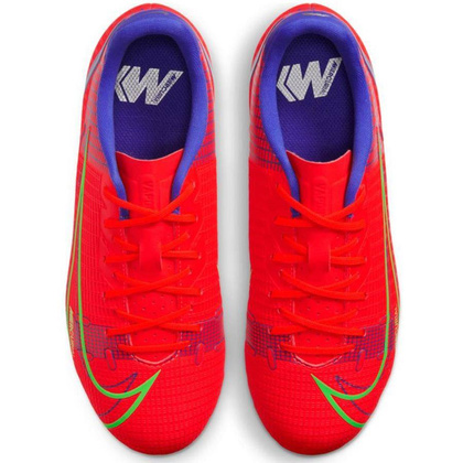 Czerwone buty piłkarskie Nike Mercurial Vapor 14 Academy CV0811 600 - Junior