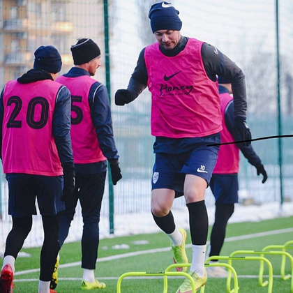 Żółty płotek treningowy koordynacyjny 30cm Yakimasport 100084