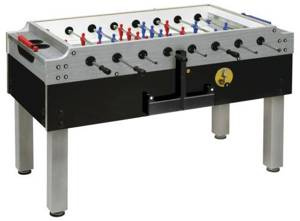 STÓŁ PIŁKARZYKI NA ŻETONY OLYMPIC SILVER OSIE TELESKOPOWE